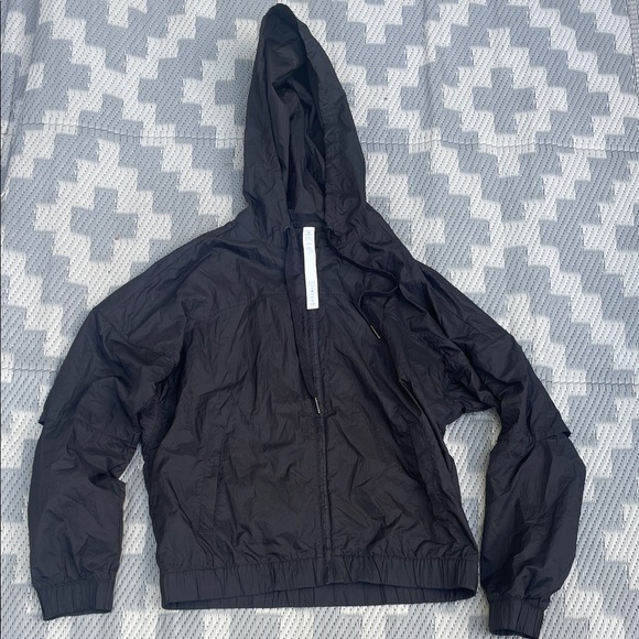 Lululemon Athletica Black Hooded Jacket - Picture 1 of 8